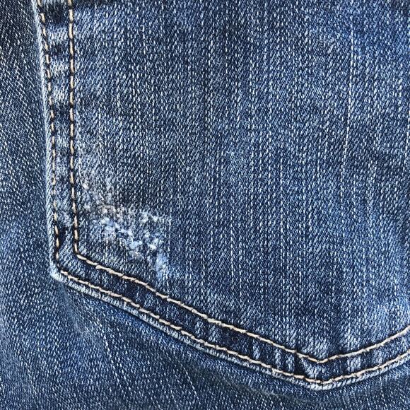 Torrid Boyfriend jeans distressed raw hem crop size 22 - Picture 5 of 12